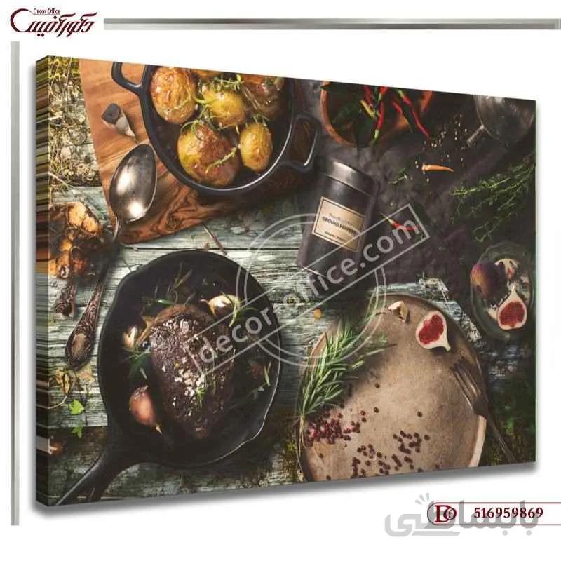 تابلو دیواری رستوران 9869 ا Restaurant wall paintings