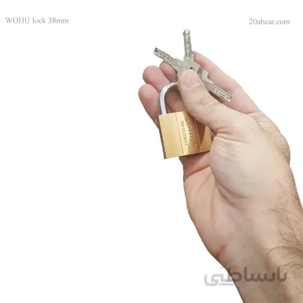 قفل آویز ۳۸ میلی متری چینی