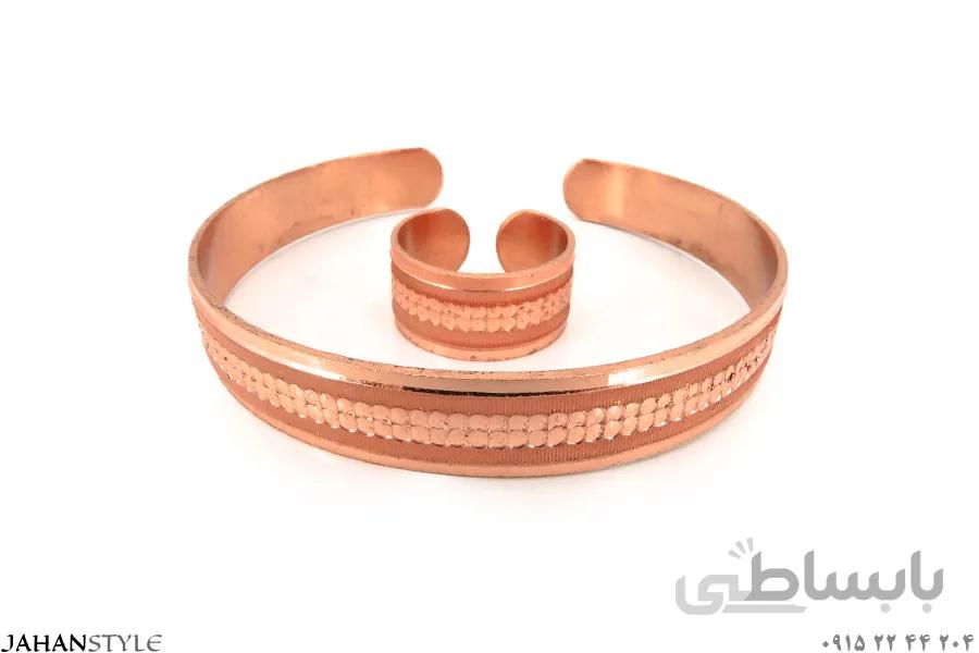 نیم ست مسی زنانه و دخترانه کد 587993