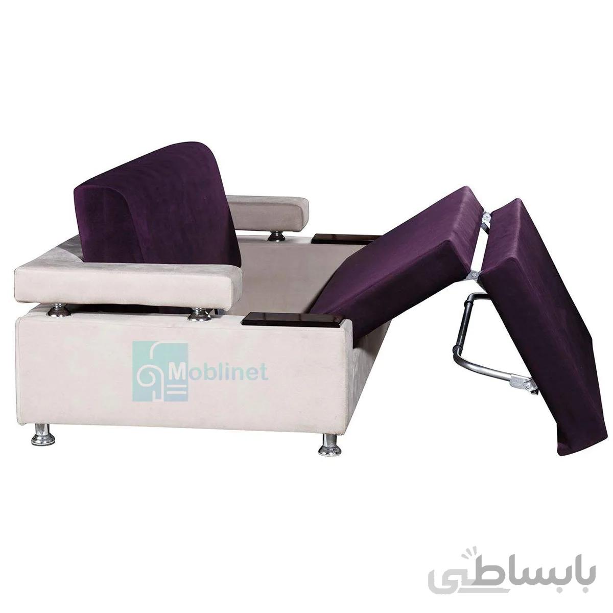 مبل تختخواب شو دو نفره لالوسکی عرض تشک 140