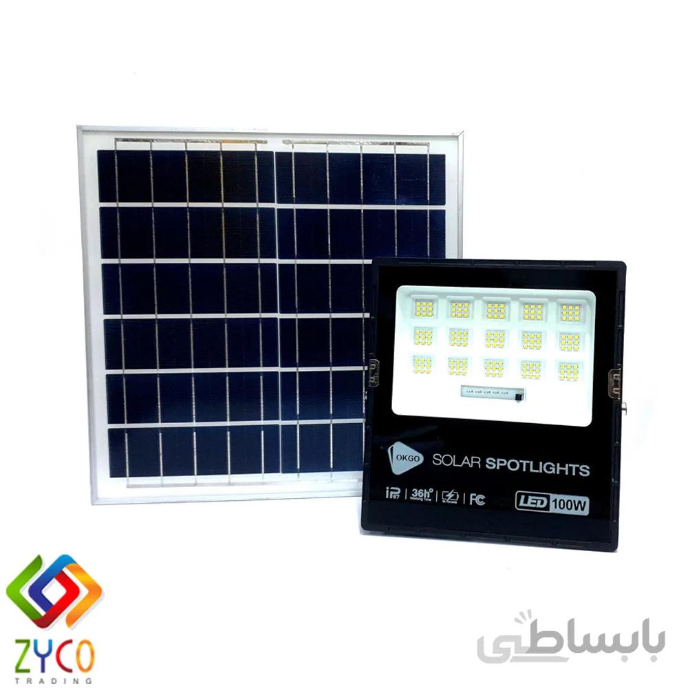 چراغ خورشیدی خیابانی مدل FA-8100