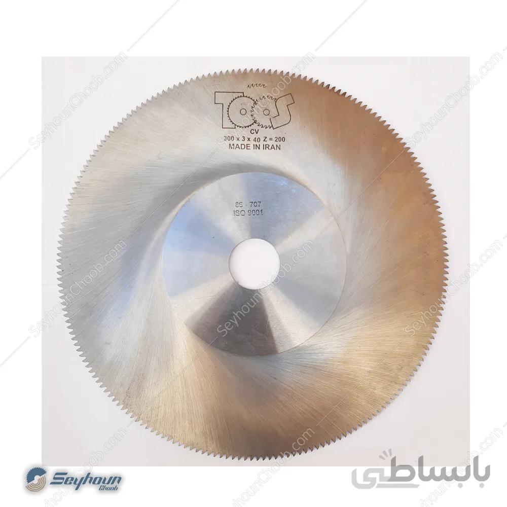 تیغ اره آتشی فلز بر 30سانت برند توس مدل TOOS 707-86