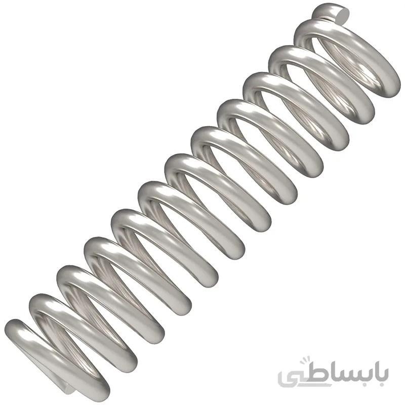 فنر مارپیچ شماره 50 رویان استیل 20 عددی