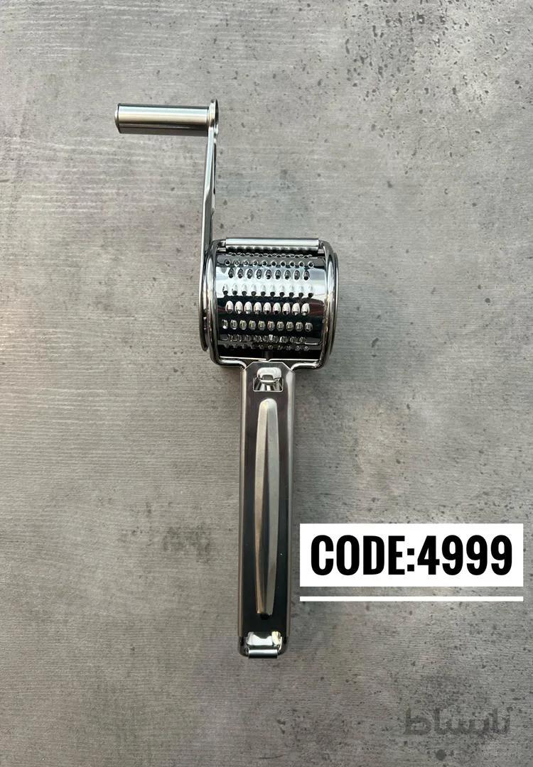 آسیاب کن دستی( سیر | گردو | بادام ) تمام استیل کد 4999