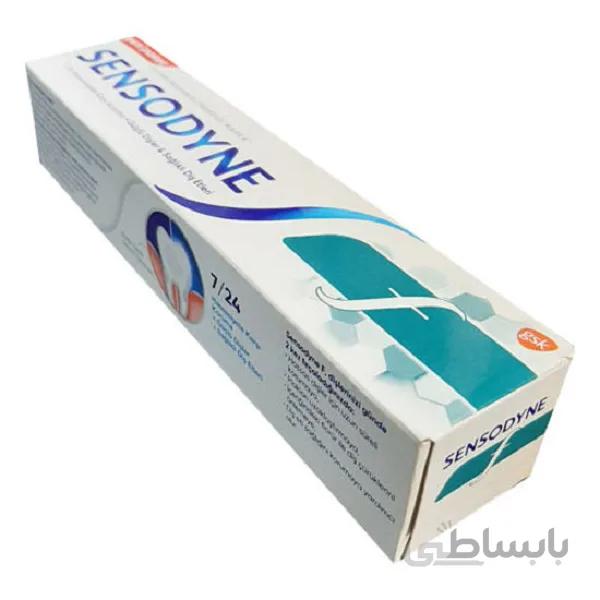 خمیر دندان سنسوداین مدل Fluoride حجم 100 میل ا Fluoride
