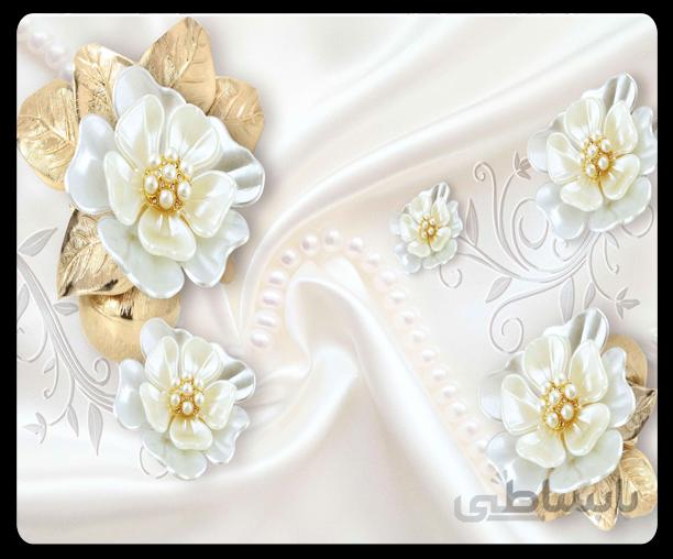 پوستر گل سه بعدی 056