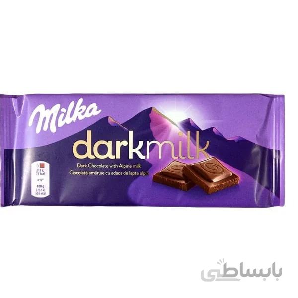 شکلات میلکا دارک میلک – Milka darkmilk