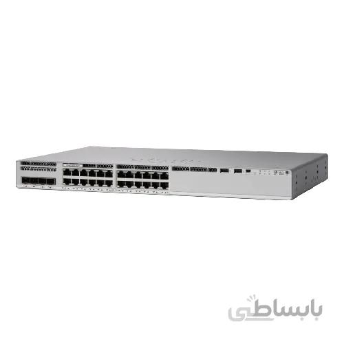 سوئیچ سیسکو مدل C9200L-24P-4G-E ا cisco C9200L-24P-4G-E