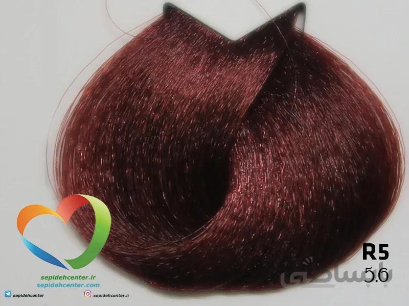 رنگ موی ترام کالر traum color قرمز آلبالویی R5- 5.6