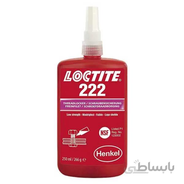 چسب رزوه لاکتایت کد 222