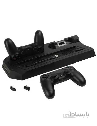 پایه نگهدارنده PS4 Slim PRO دارای فن خنک کننده