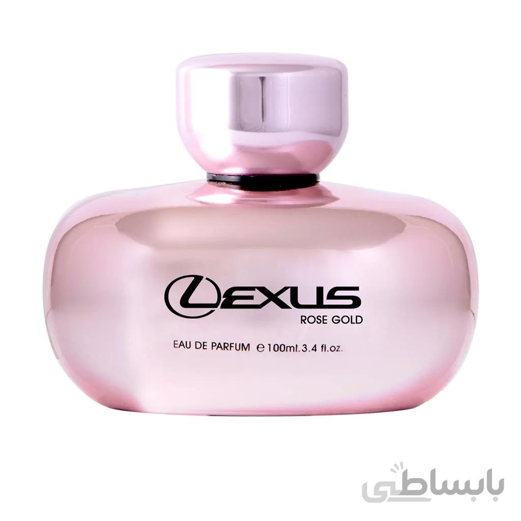 ادو پرفیوم زنانه رودیر مدل Lexus Rose Gold حجم 100 میلی لیتر