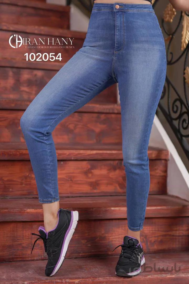 شلوار DENIM فاق بلند لوله ایران هانی ۱۰۲۰۵۴
