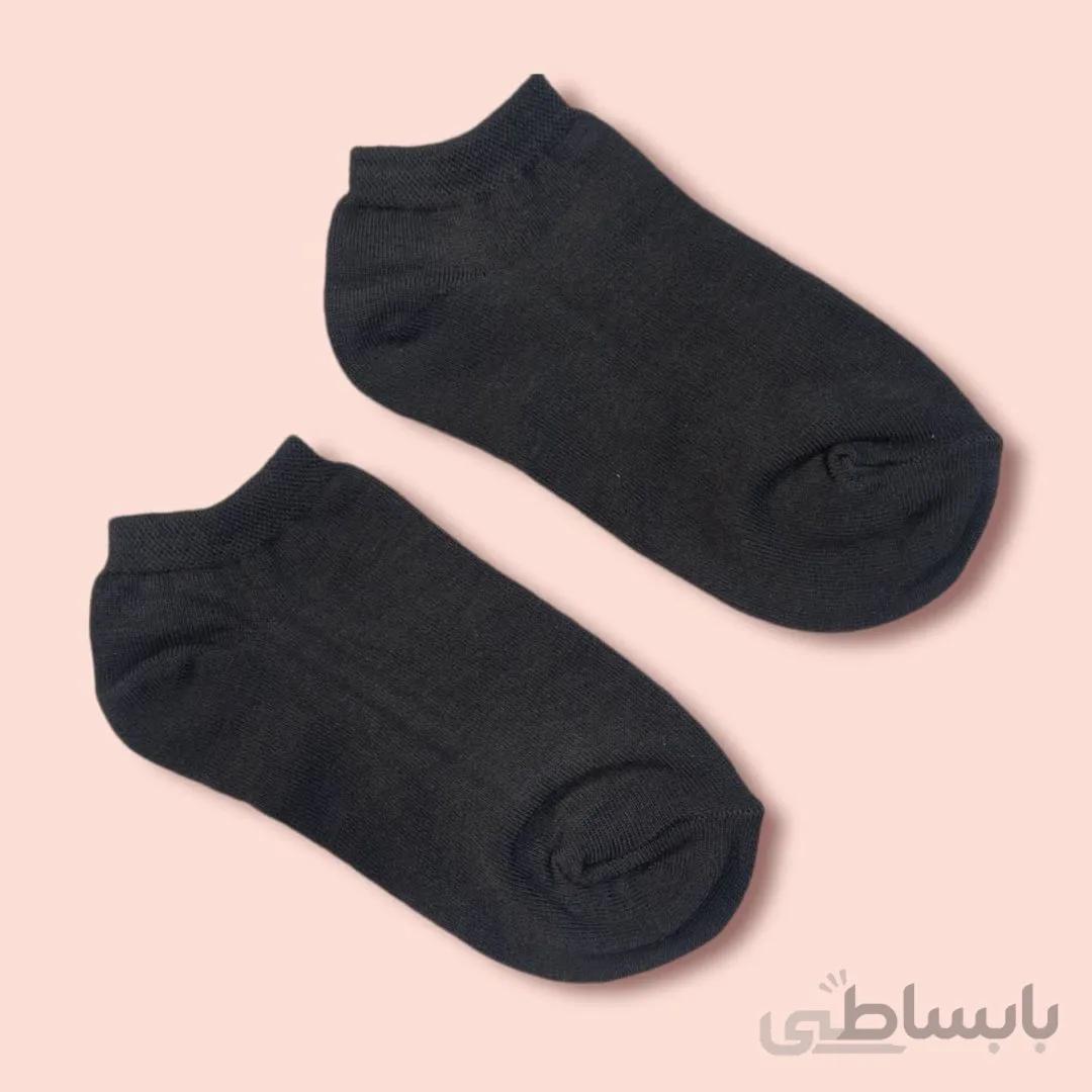 جوراب زنانه مچی مشکی جنس عالی