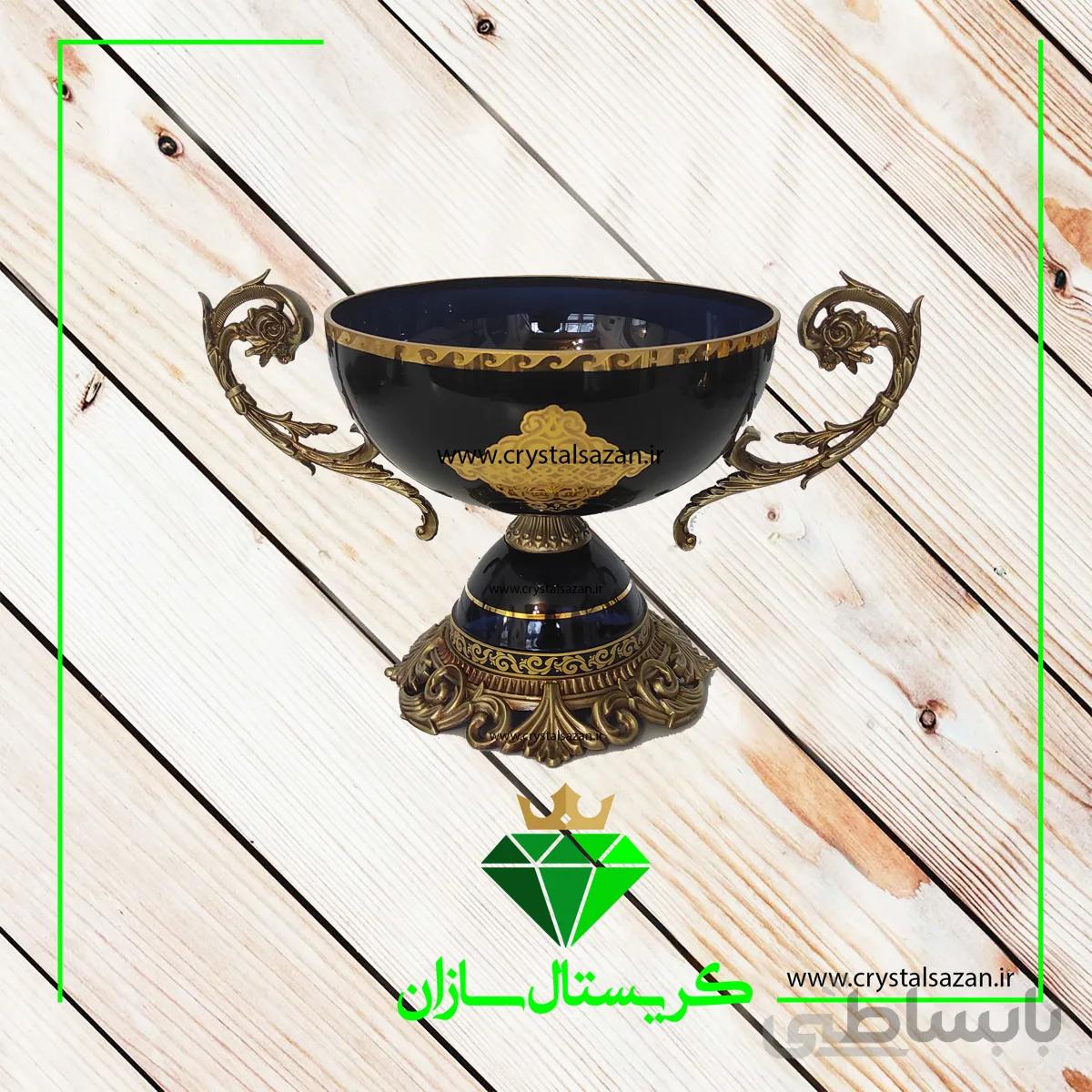 میوه خوری کریستال کد M1333 کریستال سازان