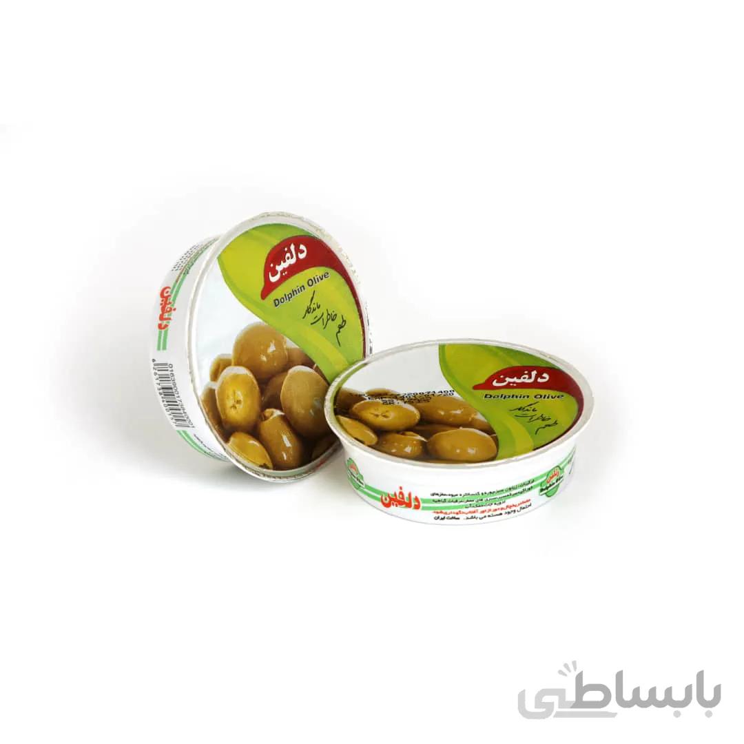 زیتون تکنفره پرورده ویژه پرگردو ۷۵گرمی کارتن های ۷۵عددی