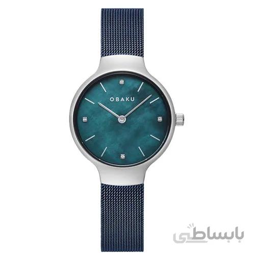 ساعت مچی زنانه اباکو Obaku اورجینال مدل V241LXCLML