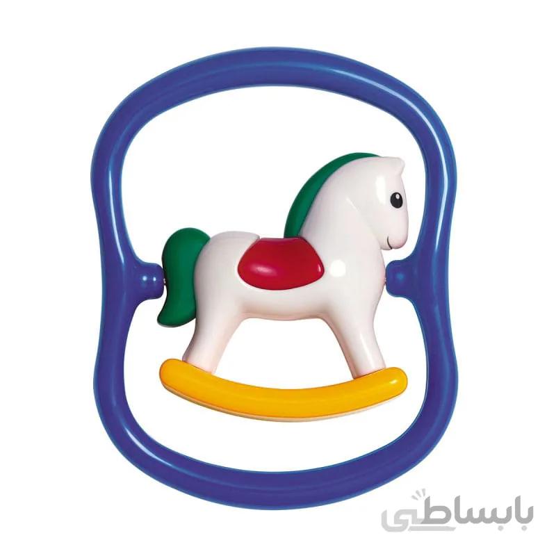 جغجغه اسب سفید تولو