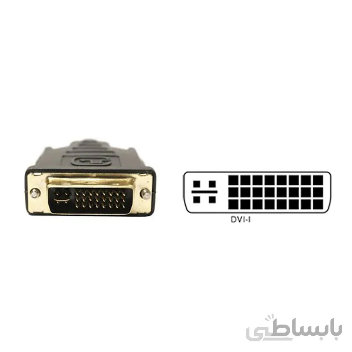 DVI-I To VGA Converter | تبديل DVI به VGA مدل 5+24