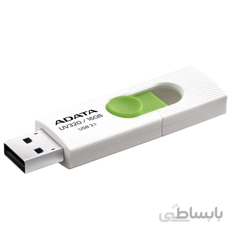 فلش مموری USB 3.1 ای دیتا مدل UV320 ظرفیت 128 گیگابایت ا ADATA UV320 USB 3.1 Flash Memory - 128GB