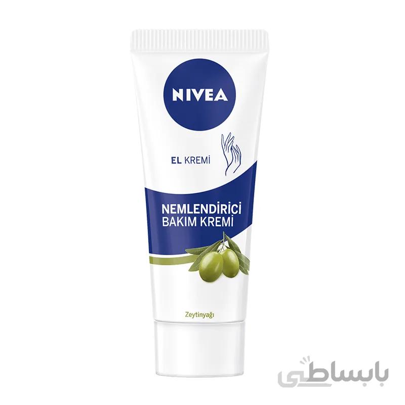 کرم دست و ناخن روغن زیتون نیوا hand and nail cream nivea olive 75 ml