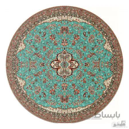 رومیزی گرد ترمه طرح شاه عباسی کد 617