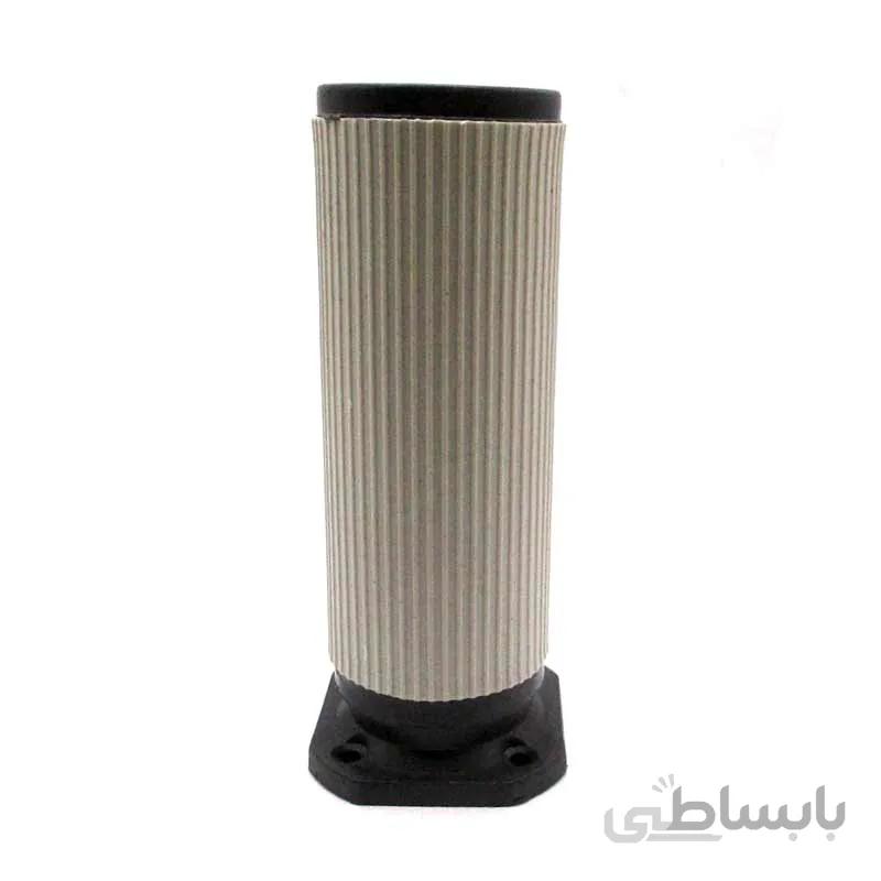 پایه کابینت شیاردار پلاستیکی طول 14 سانتی‌متر