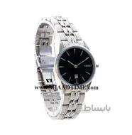 ساعت مچی ویولت زنانه کلاسیک گرد فلزی استیل صفحه مشکی کد 0459L