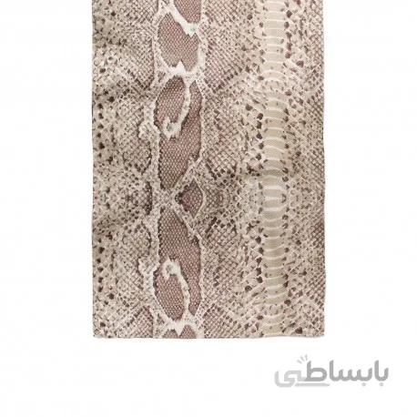 دستمال گردن پوست ماری نسکافه ای