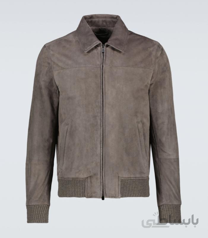 کاپشن مردانه Suede biege