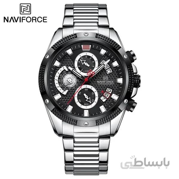 ساعت مچی مردانه نیوی فورس مدل NAVIFORCE NF8021 S/B