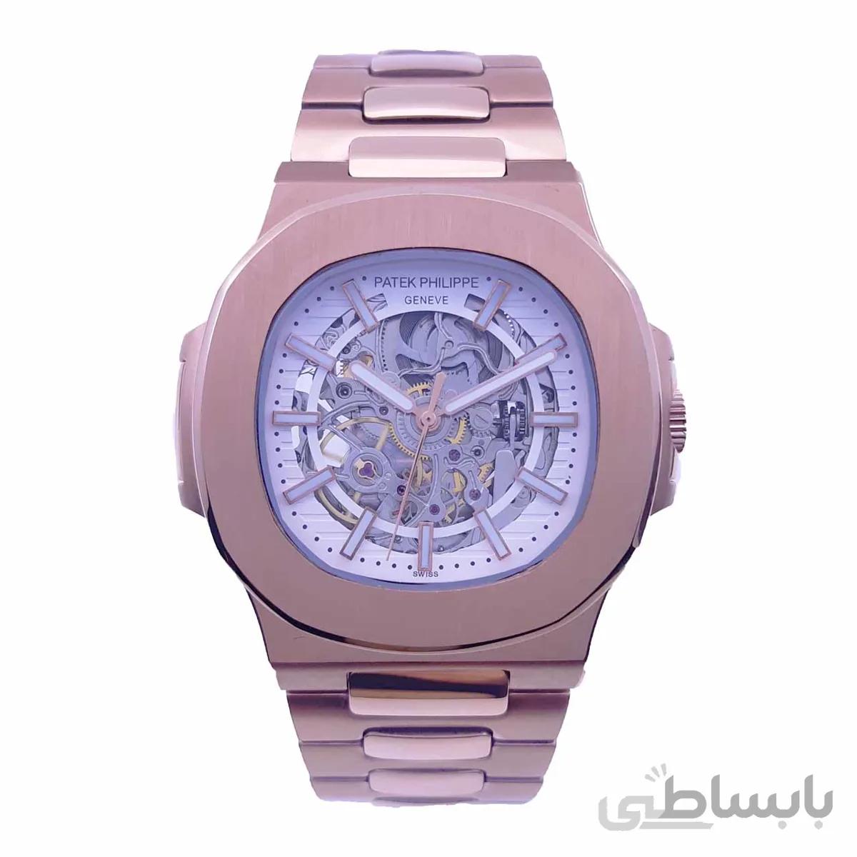 ساعت مچی مردانه پتک فیلیپ مدل Patek Philippe Skeleton P.12455