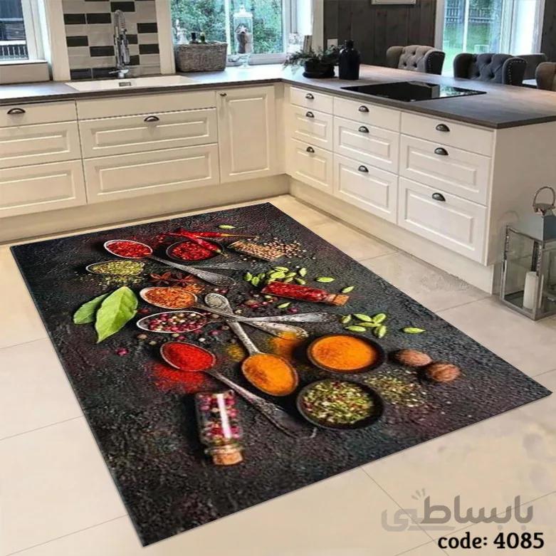 فرشینه اشپزخانه طرح قاشق ادویه 20-4085
