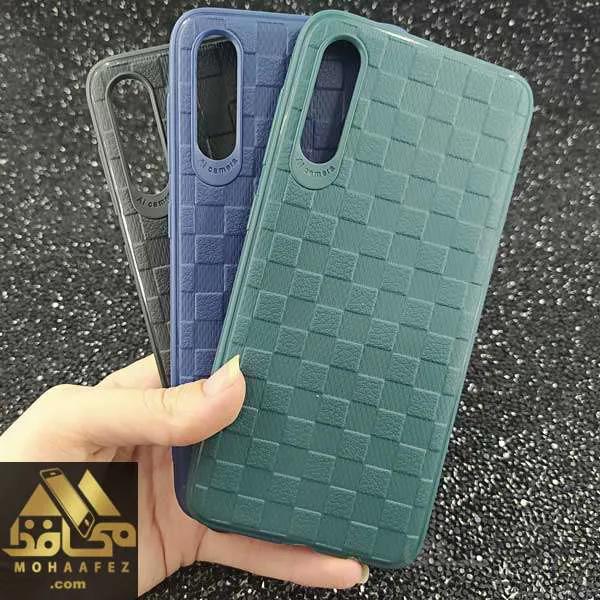 قاب ژله ای سامسونگ A30s / A50s / A50 طرح شطرنجی برجسته کد SA317