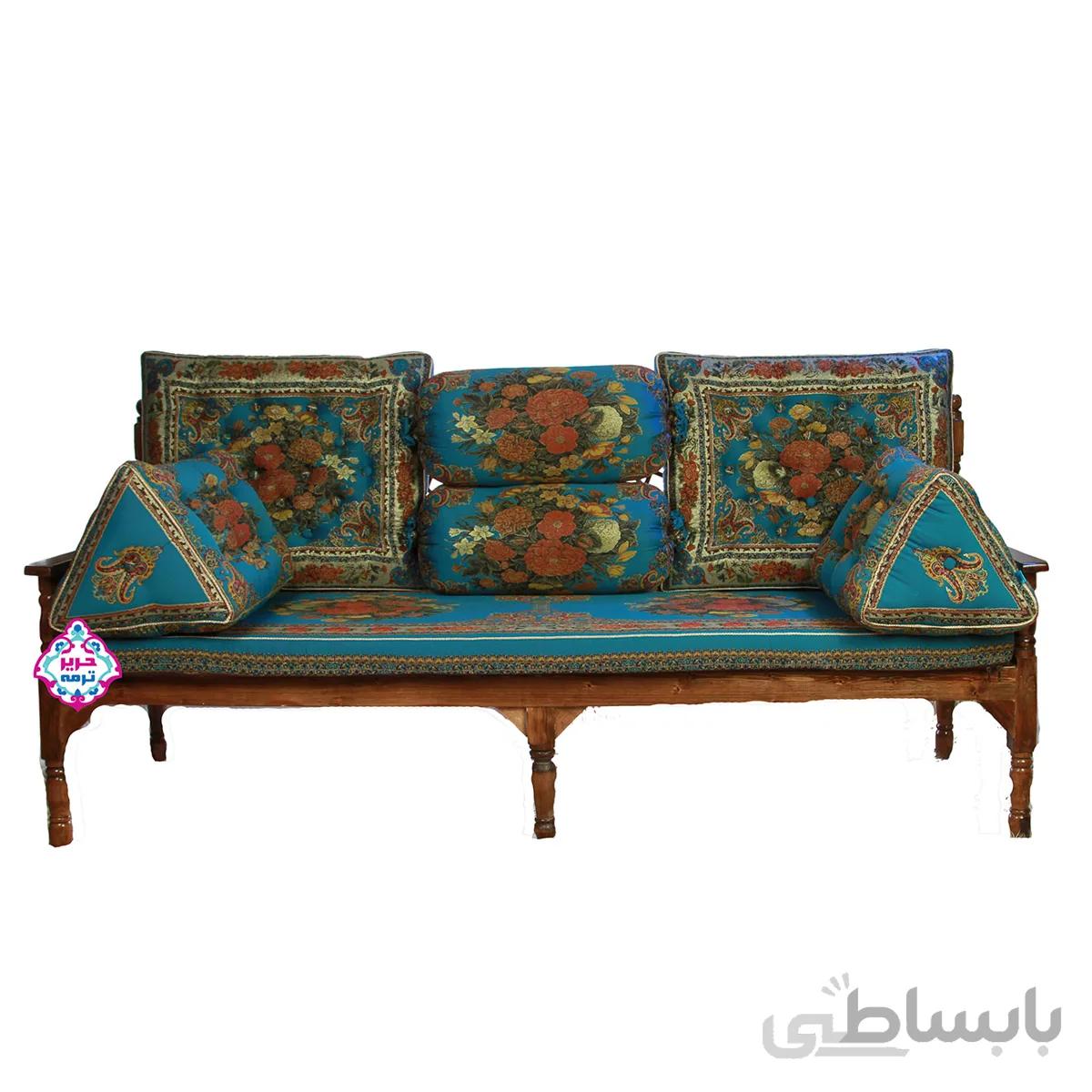 سرویس ۵ تکه شاه نشین کنار مخمل قرمز کد 410507