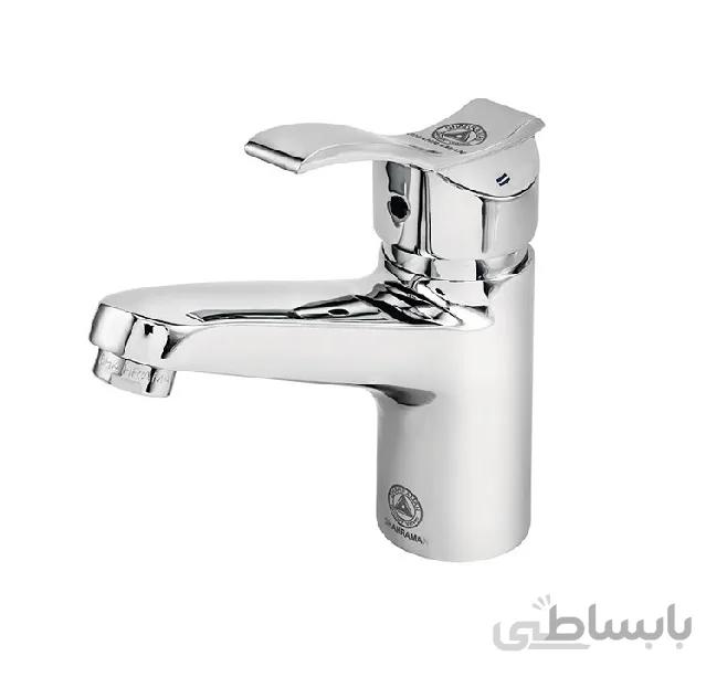 شیر روشویی ابشار1 کروم قهرمان ا Abshar1 Chrome Basin