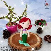 عروسک بافتنی پرنسس آریل ( کد 60374 )