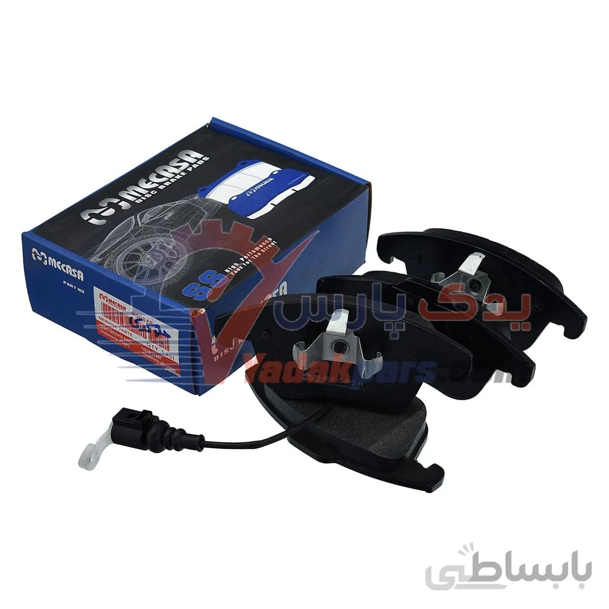 لنت جلو ام جی GS/فولکس کدی/سیتروئن C5 برند میکاسا چین ا MECASA Brake Pads MGGS FR Tech By JAPAN