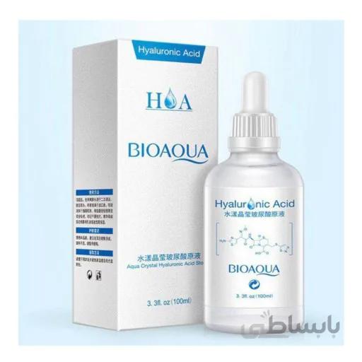 سرم پوست بایو آکوا مدل Hyaluronic Acid حجم 100 میلی لیتر