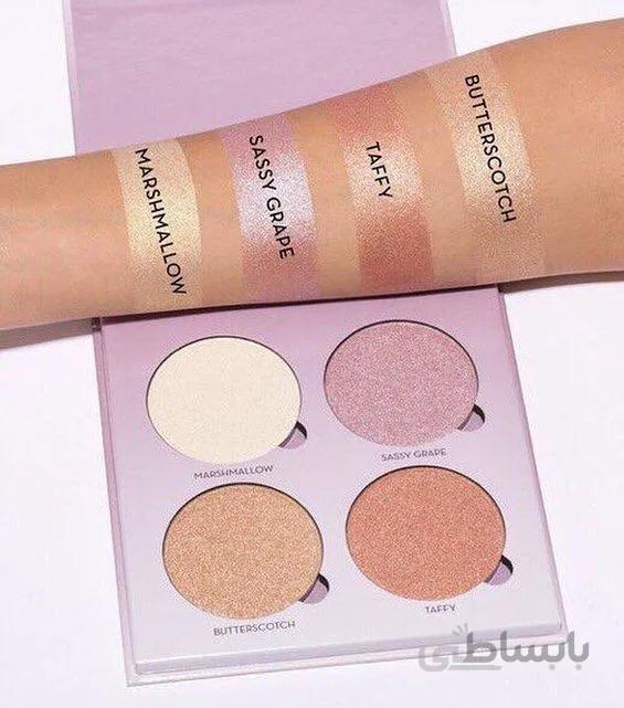 پالت هایلایتر آناستازیا مدل Sugar ا Anastasia glow kit sugar highlighter palette