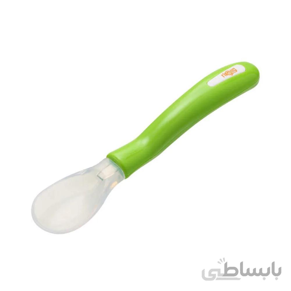قاشق تک عددی سیلیکونی رووکو Rovco سبز