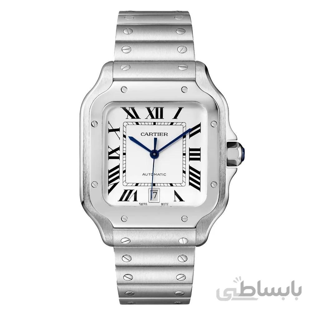 ساعت مچی مردانه کارتیر مدل Cartier Santos 1343Q