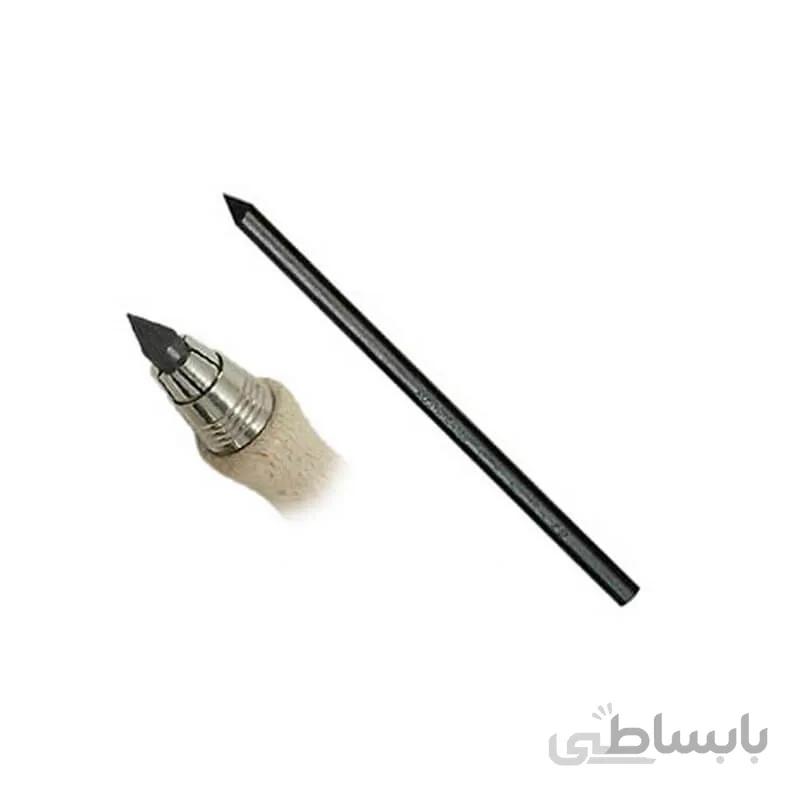 مغز اتود گرافیت نرم مشکی 5mm کرتاکالر کد26001 بسته 6عددی