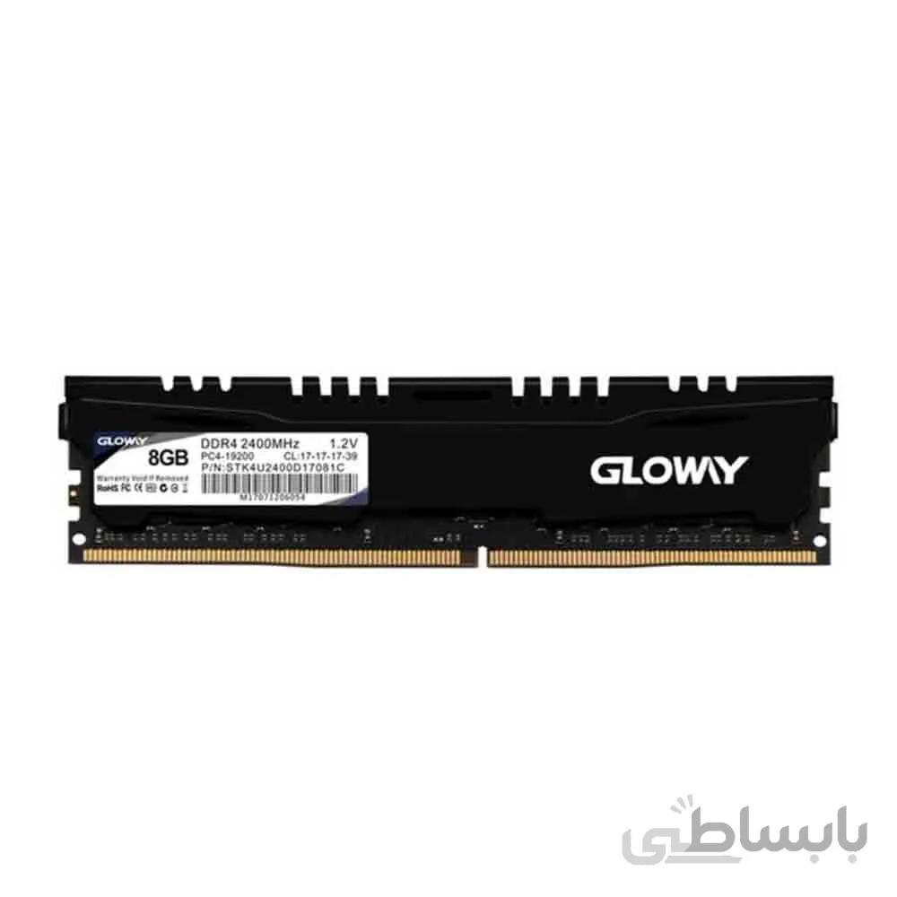 رم دسکتاپ DDR4 تک کاناله 2400 مگاهرتز CL17اگلووی مدل STK ظرفیت 4گیگابایت