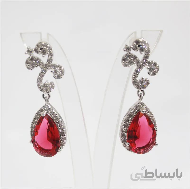 گوشواره کریستالی برند abella - 03