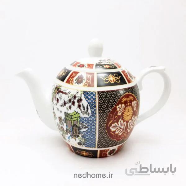 قوری چینی طرح روسی گلدیس