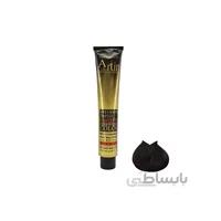 رنگ مو آرتین سری دودی شماره 4.1 حجم 100 میلی لیتر رنگ قهوه ای دودی متوسط ا Artin Hair Color ASH No:4.1 100Ml Medium Ash Brown
