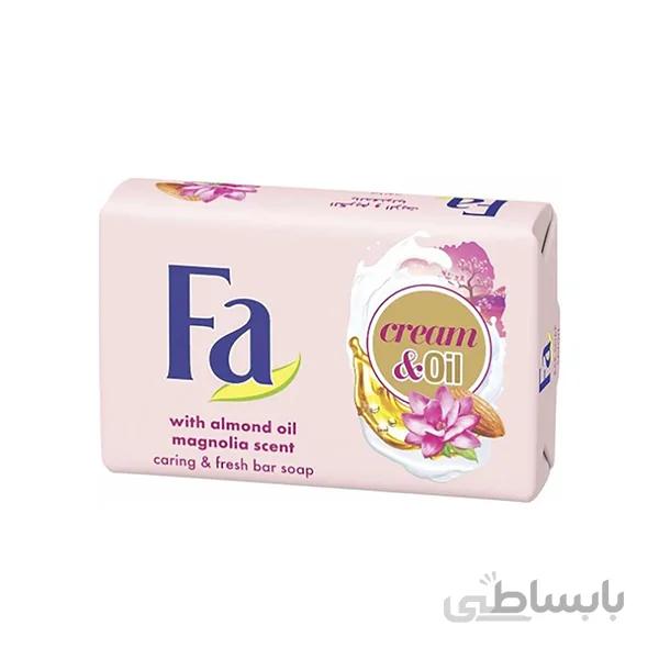 صابون شستشو فا اماراتی مدل Cream & Oil وزن ۱۷۵ گرم