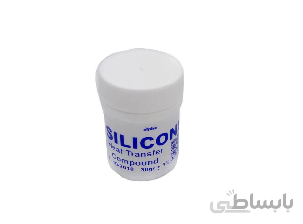 خمیر سیلیکون 30gr مارک alpha