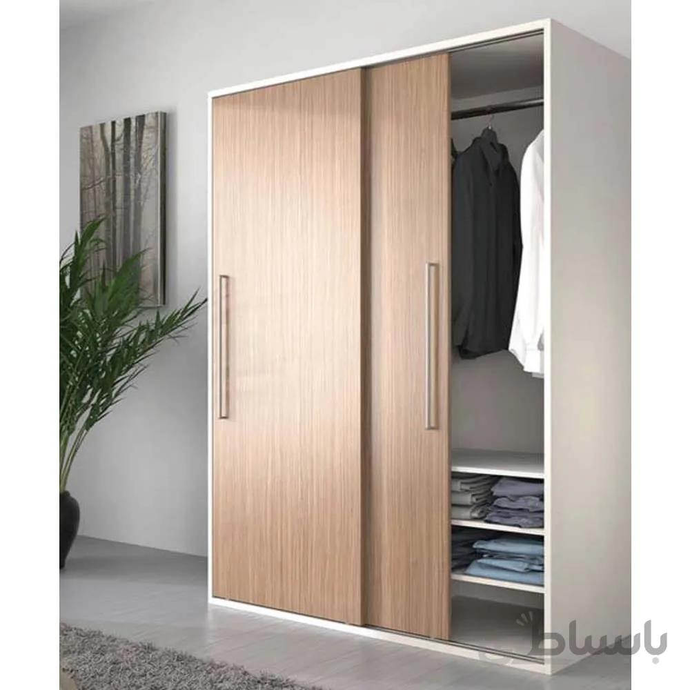 مکانیزم تاپ لاین توکار اسلیم دو درب ملونی مشکی و نقره ای